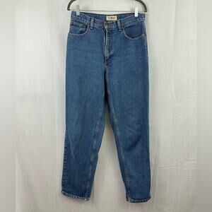 L.L. Bean Womens Medium Wash Straight Leg Classic Fit Jeans Size 10 Regular